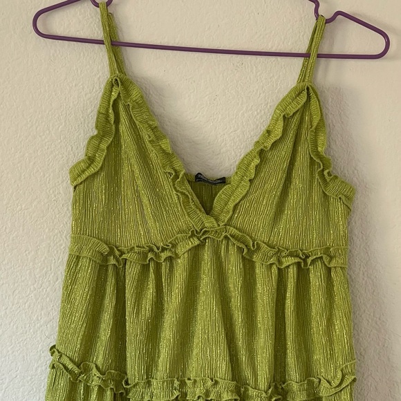 Green Mini Dress | Small - Picture 8 of 8